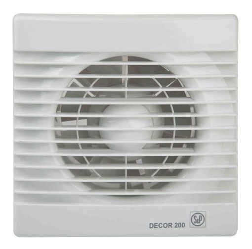 Imagen de Extractor decor 200 C 180M3-125mm vidrio/pared SOLER Y PALAU