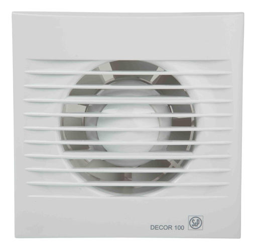 Imagen de Extractor decor 100 C 95M3-100mm vidrio/pared SOLER Y PALAU