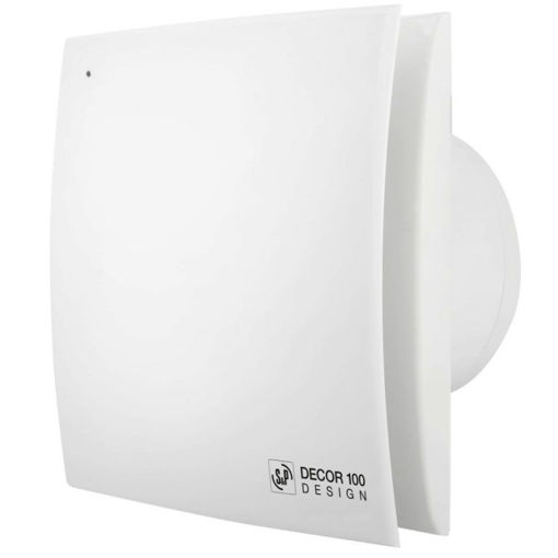 Imagen de Extractor decor 100 design 80M3-100mm vidrio/pared SOLER Y PALAU