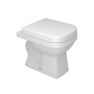 Imagen de Inodoro corto blanco Quadra DECA