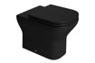 Imagen de Inodoro corto axis negro mate DECA