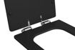 Imagen de Tapa inodoro slow close axis/quadra negro mate DECA