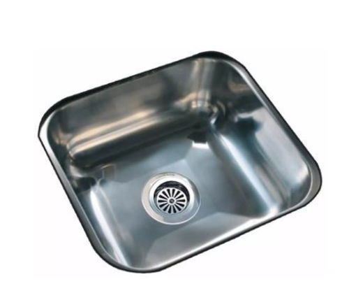 Imagen de Pileta simple 37X34X13 acero 430 JOHNSON