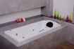 Imagen de Bañera hidromasaje 1.70x0.70x0.38 jets fibra de vidrio blanca  Bella ASTRA