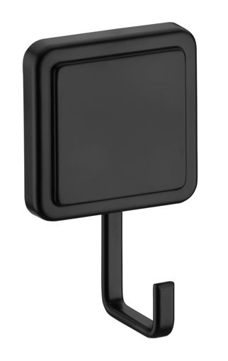 Imagen de Percha multiuso adhesiva negro mate FUTURE