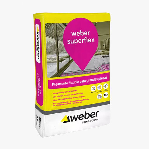 Imagen de Adhesivo Superflex 25KG WEBER