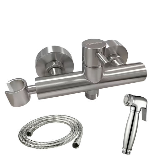 Imagen de DUCHA HIGIENICA EXT F/C SATINADA FIMETA