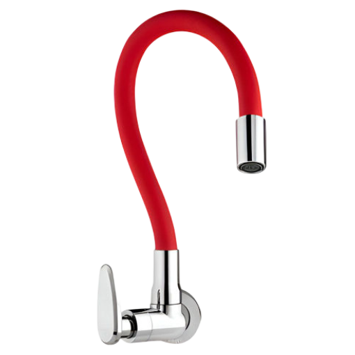 Imagen de Grifo unitario pared abs rojo allure mouve VIQUA