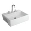 Imagen de Lavatorio semi encaje rectangular 42x55 blanco DECA