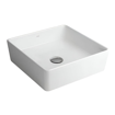 Imagen de Lavatorio apoyo cuadrado 35x35 L108 blanco DECA