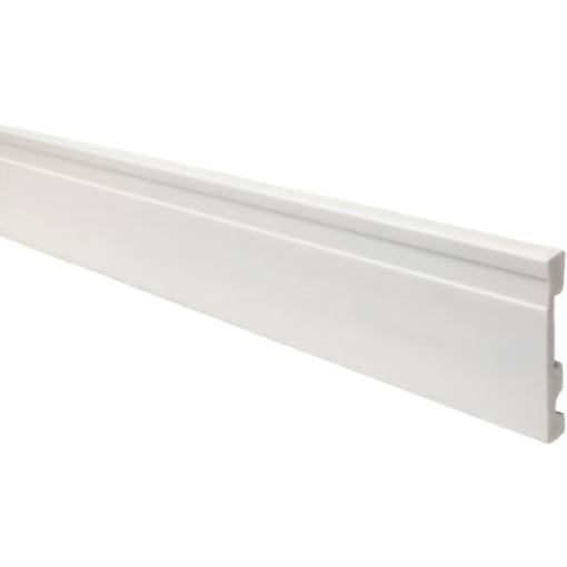 Imagen de Zócalo extra line EPS 100mmx2.5mt blanco ATRIM