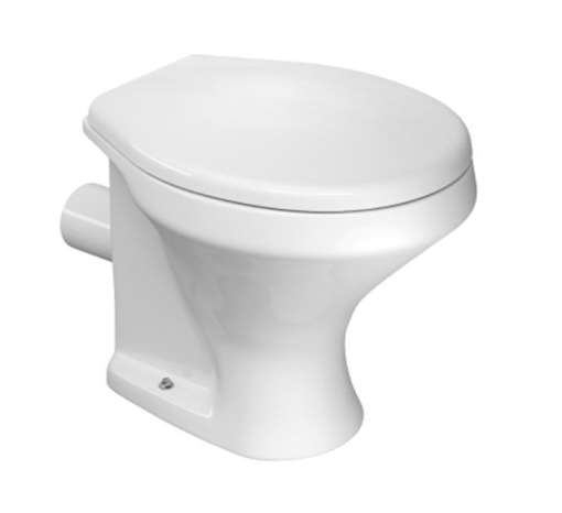 Imagen de Inodoro corto salida atras blanco Ravena DECA